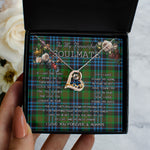 To My Beautiful Soulmate Necklace In Your Eyes I Have Found My Home Clan Newlands Tartan Forever Love Necklace