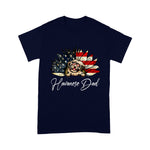 Scotstee Shop - Vintage USA Best Havanese Dad Ever American Flag 4th Of July Shirt