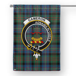 Tartan Personalized Flag Cameron Tartan Garden Flag Cameron of Erracht Ancient Tartan Flag Clan Badge Tartan House Flag