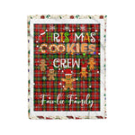 Products Personalized Gift Tartan Plaid Blanket Clan Fairlie With Christmas Cookie Baking Crew Christmas Gift Blanket, Plaid Blanket, Christmas Fleece Blanket, Christmas Blanket, Tartan Blanket, Scottish Blanket, Scotland Blanket, Family Name Blanket, Custom Blanket, Personalized Blanket