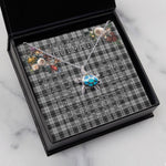 Sea Turtle Necklace To My Beautiful Soulmate Necklace In Your Eyes I Have Found My Home Clan Troup Tartan Blue Turtle Necklace