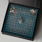 To My Beautiful Soulmate Necklace In Your Eyes I Have Found My Home Clan Miller Tartan Crown Pendant Necklace