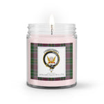 Soy Wax Candle - Buffalo Plaid Candle Clan Crest Badge Carruthers Tartan Plaid Soy Wax Candle, oil candle, candle handmade, wax candle, soy wax, nature wax, natural soy wax, natural soy candles, natural candle