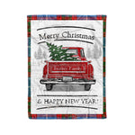 Tartan Blanket Vintage Red Truck with Christmas Tree Family Scottish Clan Trotter plaid blanket, red plaid blanket, buffalo plaid blanket, green plaid blanket, plaid fleece blanket, blue plaid blanket, red tartan blanket, tartan plaid blanket, black and white plaid blanket, , christmas plaid blanket, orange plaid blanket, tartan plaid throw blanket, pink plaid blanket, brown plaid blanket, buffalo check blanket