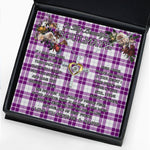 To My Beautiful Soulmate Necklace In Your Eyes I Have Found My Home Clan Dunlop Dress Tartan Cross Dancing Necklace