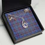To My Beautiful Soulmate Necklace In Your Eyes I Have Found My Home Clan Elliot Tartan Rising Phoenix Necklace