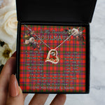 To My Beautiful Soulmate Necklace In Your Eyes I Have Found My Home Clan Bain Tartan Forever Love Necklace