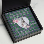 Rising Phoenix Necklace - Valentine Necklace Clan Carmichael Tartan Gift for Girlfriend, Gift for My Wife Rising Phoenix Necklace