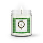 Soy Wax Candle - Buffalo Plaid Candle Clan Crest Badge Blane Tartan Plaid Soy Wax Candle, oil candle, candle handmade, wax candle, soy wax, nature wax, natural soy wax, natural soy candles, natural candle