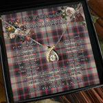 To My Beautiful Soulmate Necklace In Your Eyes I Have Found My Home Clan MacPherson Hunting Ancient Tartan Wishbone Dancing Necklace