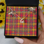 To My Beautiful Soulmate Necklace In Your Eyes I Have Found My Home Clan Scrymgeour Tartan Wishbone Dancing Necklace