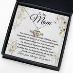 Cross Dancing Necklace - Mom Necklace - To My Mom - Love You Always And Forever - Mother's Day Gift