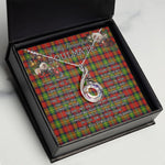 To My Beautiful Soulmate Necklace In Your Eyes I Have Found My Home Clan Fullarton Tartan Rising Phoenix Necklace