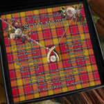 To My Beautiful Soulmate Necklace In Your Eyes I Have Found My Home Clan Scrymgeour Tartan Wishbone Dancing Necklace