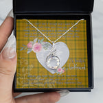 Rising Phoenix Necklace - Valentine Necklace Clan Houston Tartan Gift for Girlfriend, Gift for My Wife Rising Phoenix Necklace