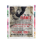 Scotstee Shop - Personalized Gift Letter To My Husband Letter Love Gifts Fleece Blanket