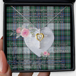 Gift For My Beautiful Girlfriend Necklace Valentine Necklace Clan MacKenzie Dress Ancient Tartan Cross Dancing Necklace Scottish Tartan Jewelry