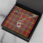 To My Beautiful Soulmate Necklace In Your Eyes I Have Found My Home Clan Scrymgeour Tartan Rising Phoenix Necklace