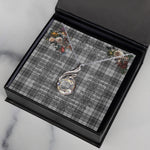 To My Beautiful Soulmate Necklace In Your Eyes I Have Found My Home Clan Sandilands Grey Tartan Rising Phoenix Necklace