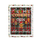 Personalized Gift Tartan Plaid Blanket Clan Anderson Of Arbrake With Christmas Cookie Baking Crew Christmas Gift Blanket, Plaid Blanket, Christmas Fleece Blanket, Christmas Blanket, Tartan Blanket, Scottish Blanket, Scotland Blanket, Family Name Blanket, Custom Blanket, Personalized Blanket