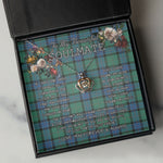 To My Beautiful Soulmate Necklace In Your Eyes I Have Found My Home Clan Sinclair Hunting Ancient Tartan Crown Pendant Necklace