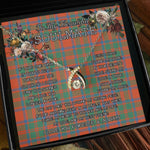 To My Beautiful Soulmate Necklace In Your Eyes I Have Found My Home Clan MacKintosh Ancient Tartan Wishbone Dancing Necklace