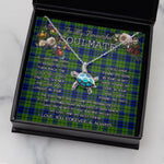Sea Turtle Necklace To My Beautiful Soulmate Necklace In Your Eyes I Have Found My Home Clan Dixon Tartan Blue Turtle Necklace
