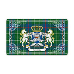 Doormat - Welcome Mat Scottish Duncan Ancient Clan Badge Tartan Door Mat, Plaid Doormat