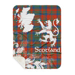 Sherpa Blanket - Tartan Blanket Thistle and Lion Scottish Clan Matheson Ancient Plaid Blanket, plaid sherpa blanket queen,purple sherpa blanket,queen sherpa blanket,queen size sherpa blanket,red sherpa blanket,scottish tartan blankets,sherpa blanket,sherpa christmas blanket
