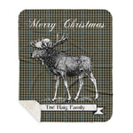 Scotstee Shop Plaid Tartan Blanket With Moose Clan Haig Gray Plaid Blanket, plaid blanket australia,plaid blanket canada,plaid christmas blanket,plaid fleece sherpa blanket,plaid sherpa blanket canada,plaid sherpa blanket lipstick,plaid sherpa blanket pink,plaid sherpa blanket queen