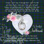 Rising Phoenix Necklace - Valentine Necklace Clan Baillie Hunting Tartan Gift for Girlfriend, Gift for My Wife Rising Phoenix Necklace