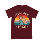 1960 Birthday Shirt Present Men And Women 61st Years Old Retro Vintage 1960 Birthday Shirt - Scotstee Shop