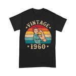 1960 Birthday Shirt Present Men And Women 61st Years Old Retro Vintage 1960 Birthday Shirt - Scotstee Shop