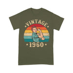 1960 Birthday Shirt Present Men And Women 61st Years Old Retro Vintage 1960 Birthday Shirt - Scotstee Shop