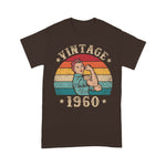1960 Birthday Shirt Present Men And Women 61st Years Old Retro Vintage 1960 Birthday Shirt - Scotstee Shop