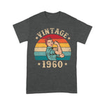 1960 Birthday Shirt Present Men And Women 61st Years Old Retro Vintage 1960 Birthday Shirt - Scotstee Shop