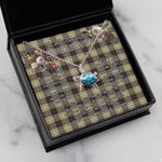 Sea Turtle Necklace To My Beautiful Soulmate Necklace In Your Eyes I Have Found My Home Clan Dunlop Hunting Tartan Blue Turtle Necklace