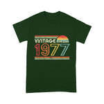 1977 Years Old Vintage Birthday Gift Retro Style Birthday Shirt - Scotstee Shop