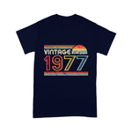 1977 Years Old Vintage Birthday Gift Retro Style Birthday Shirt - Scotstee Shop