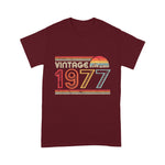 1977 Years Old Vintage Birthday Gift Retro Style Birthday Shirt - Scotstee Shop