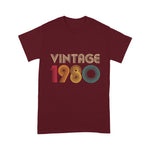 1980 41st Birthday Gift Vintage Retro Men Women 41 Years Old Birthday Shirt - Scotstee Shop