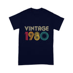 1980 41st Birthday Gift Vintage Retro Men Women 41 Years Old Birthday Shirt - Scotstee Shop