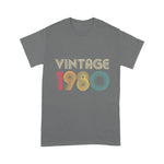 1980 41st Birthday Gift Vintage Retro Men Women 41 Years Old Birthday Shirt - Scotstee Shop