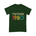 1980 41st Birthday Gift Vintage Retro Men Women 41 Years Old Birthday Shirt - Scotstee Shop