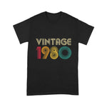 1980 41st Birthday Gift Vintage Retro Men Women 41 Years Old Birthday Shirt - Scotstee Shop