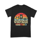 1980s Vintage 40th Birthday Gift Funny Music Tech Birthday Shirt - Scotstee Shop