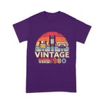 1980s Vintage 40th Birthday Gift Funny Music Tech Birthday Shirt - Scotstee Shop