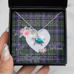 Sea Turtle Necklace Gift for My Beautiful Girlfriend Valentines Necklace Clan MacRae Hunting Modern Tartan Blue Turtle Necklace, Valentine Necklace Gift for Girlfriend Clan Mitchell Ancient Tartan Sunflower Pendant Necklace, Scottish Tartan Jewelry, valentine necklace, necklace girlfriend, necklace for wife, cute necklaces for girlfriend, jewelry for girlfriend, to my soulmate necklace, to my future wife necklace