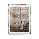 Scotstee Shop - Personalized Gift Letter For Him Cool To My Husband Gift Fleece Blanket