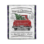 Tartan Blanket Vintage Red Truck with Christmas Tree Family Scottish Clan Davidson of Tulloch Dress plaid blanket, red plaid blanket, buffalo plaid blanket, green plaid blanket, plaid fleece blanket, blue plaid blanket, red tartan blanket, tartan plaid blanket, black and white plaid blanket, , christmas plaid blanket, orange plaid blanket, tartan plaid throw blanket, pink plaid blanket, brown plaid blanket, buffalo check blanket